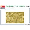 48018 diorama republic p 47d thunderbolt bubletop w base 1 48 miniart 01