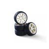 Kola Carson wheel set M-Design (4) white/gold 1/10
