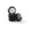 Kola Carson wheel set Y-Design4 (4) chrom 1/10