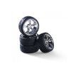 Kola Carson wheel set 10 Sp.Design (4) chrome 1/10