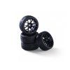 Kola Carson wheel set Y-Design2 (4) black 1/10