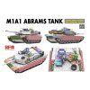 M1A1 Abrams Tank Ukraine Update Version with Workable Tracks 1/35