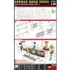 german road signs ww2 eastern front set 1 1 35 MINIART 35602 04