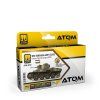 atom wwii hungarian army colors set