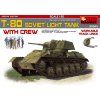 120838 2 t 80 soviet light tank withcrew special edition 1 35 miniart
