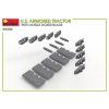 120955 4 u s armored tractor w angle dozer blade 1 35