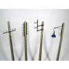 121213 2 concrete telegraph poles 1 35 miniart