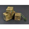 121261 8 wooden boxes crates 1 35 miniart