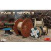 121267 3 cable spools 1 35 miniart