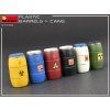 121288 8 plastic barrels cans 1 35