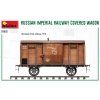 121795 4 russian imperial railway covered wagon 1 35 miniart