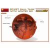 121834 5 soviet ball tank with winter ski interior kit 1 35 miniart