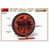 121834 8 soviet ball tank with winter ski interior kit 1 35 miniart