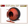121834 9 soviet ball tank with winter ski interior kit 1 35 miniart