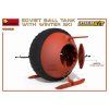 121834 10 soviet ball tank with winter ski interior kit 1 35 miniart