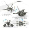 122251 3 russian light aa gun set 1 35 meng