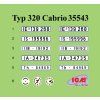 typ 320 w142 cabriolet b german passenger car 1 35 ICM 35543 01