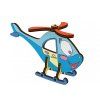 Dřevěné vybarvovací 3D Puzzle - Helicopter
