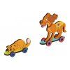 Dřevěné vybarvovací 3D Puzzle - Kitten & Puppy