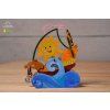 Ugears 4Kids coloring Sailboat 3 max 1100