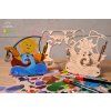 Ugears 4Kids coloring Sailboat 4 max 1100
