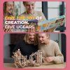 Ugears Marble Run Spiral Hoist Emotions max 1100