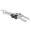 low flatbed trailer with double axle 1 14 kit AMEWI 22731 04