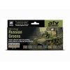 125416 1 farby vallejo sada russian greens 8x17 ml