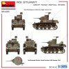 m3 stuart light tank initial production 1 35 35425 miniart 01