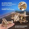 Ugears Mini Biplane Features 2 max 1100