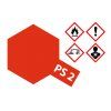 Barva ve spreji na lexan Tamiya - PS-2 Red Polycarbonate 100ml