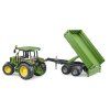 159100 2 traktor john deere 5115m s vleckou 1 16 bruder