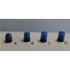 159661 3 majak modry typ d 7 led s elektronikou 4 8 14v 1 14