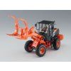 hitachi wheel loader zw100 6 log grapple working machine 1 35 hasegawa 66105 04