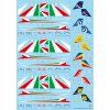 161785 6 aermacchi mb 339 3pc set pan 60ann 1 72