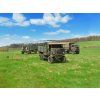 163243 3 wwii british trucks diorama set 1 35