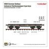 167212 2 german railway schwerer plattformwagen type ssys 1 1 pack 1 72