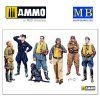 167362 2 famous wwii pilots set 1 32 masterbox