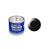 Barva Revell ENAMEL - 302 Černá sametová (Black Silk RAL9005) 14ml