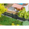 176149 2 iron fence set ho