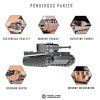 ponderous panzer mechanical model constructor kit MT020 05