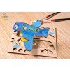 Ugears 4Kids coloring Airplane 4 max 1100