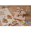 Ugears 4Kids coloring Knight 5 max 1100