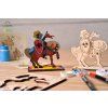 Ugears 4Kids coloring Knight 1 max 1100