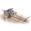 Italian 105/28 Field Cannon with Rubberized Wheels 1/72