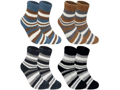 Chlapecké chlupaté termoponožky QM9204 4 páry