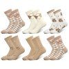 Damské clupaté termoponožky ALPACA MX603 4 párů