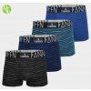 Pánské boxerky Puntíky M6692A 4ks v balení