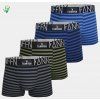 Pánské boxerky PRUHY M6693A 4ks v balení