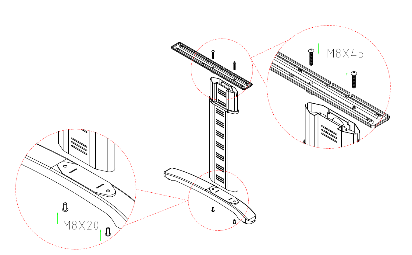 montazni_schema_polohovaci_stul_deskfix_100_200